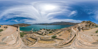 Auf der Moceniga-Bastion, Spinalonga, Kreta