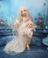 Nadel gefilzte Elfen Puppen  Elfen Prinzessin Vivi...