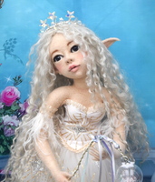 Nadel gefilzte Elfen Puppen  Elfen Prinzessin Vi...